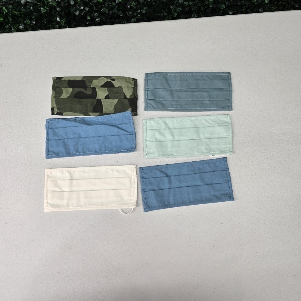Pack of 12 Adult Cloth Face masks - New/unused!